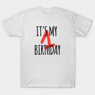 It's My 1th Birthday T-Shirt